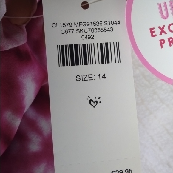 NWT Girls Justice bathing suit 14 - Picture 7 of 9